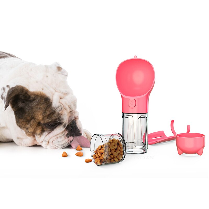 Pet Water Food Feeder Bottle