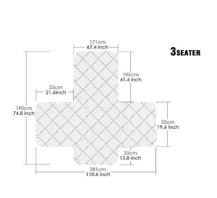 Funda de sofá impermeable